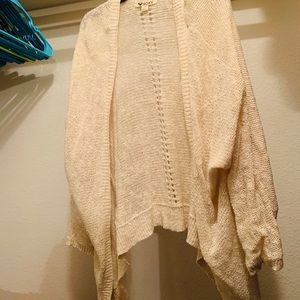 Women’s Cream Colored Cardigan
